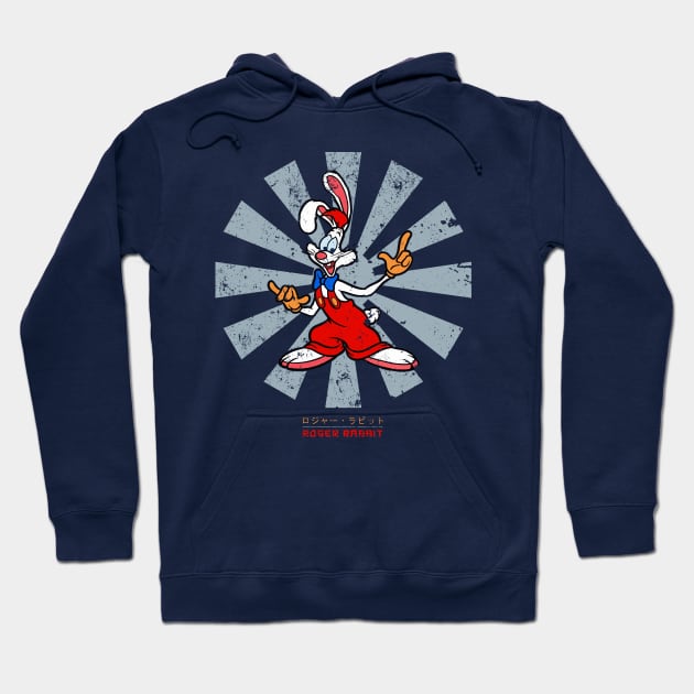 Who Framed Roger Rabbit Retro Japanese Hoodie by Nova5